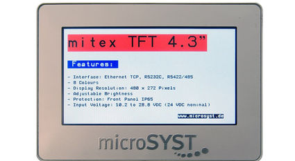 pano tipi LED gösterge