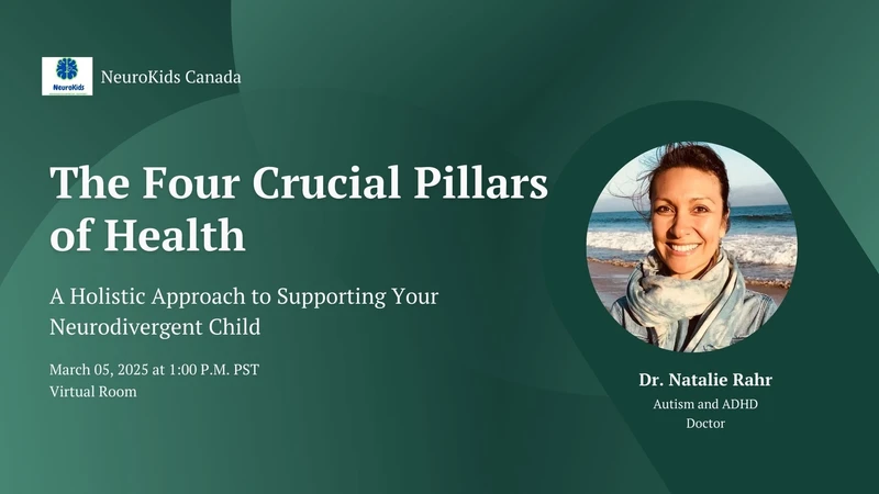 a green background with a picture of a woman and the words " our crucial pillars "