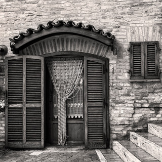 Doorway and Stairs in Piazza Milone