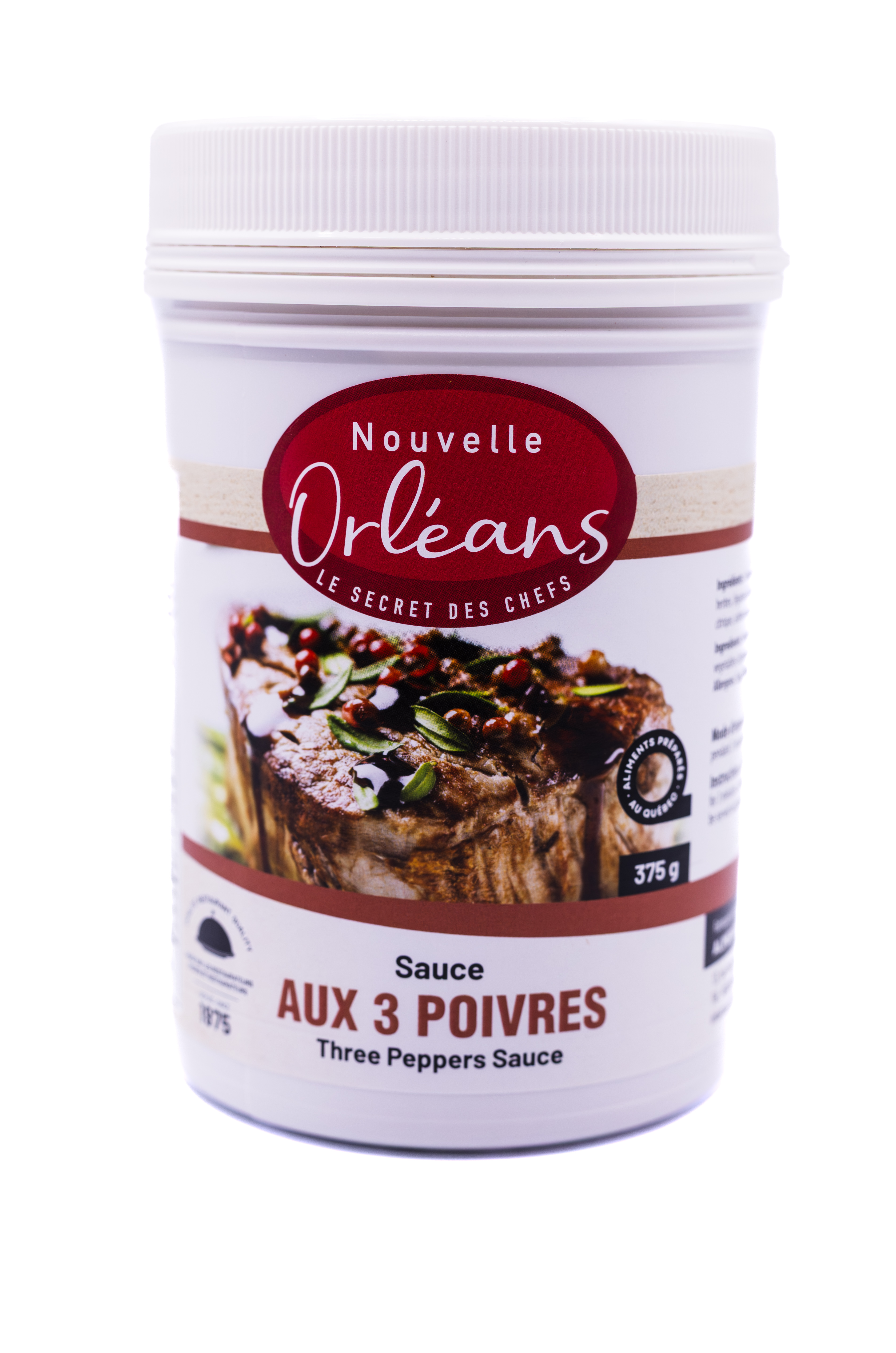 Sauce aux 3 Poivres (375g)