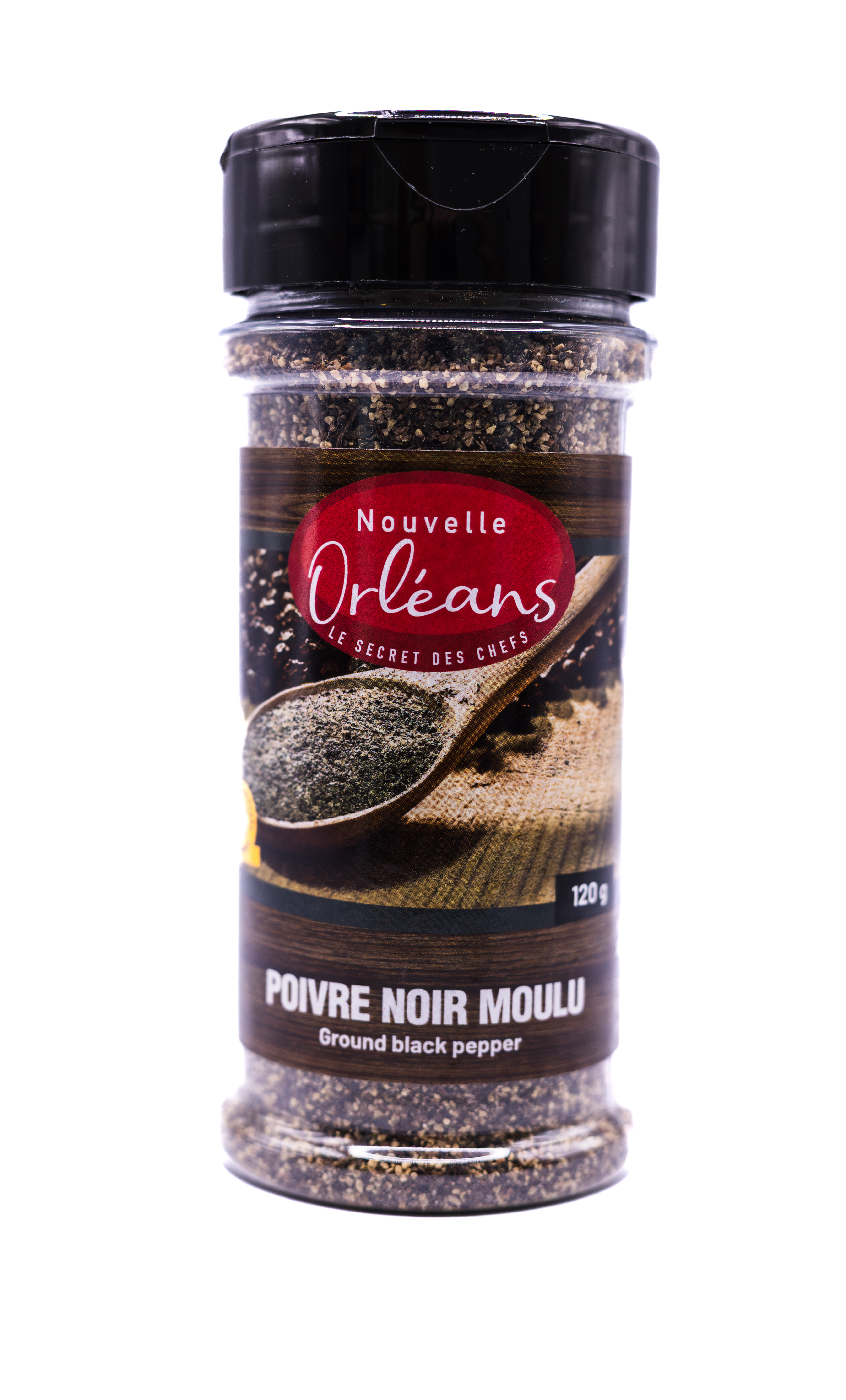 Poivre Noir Moulu (120g)