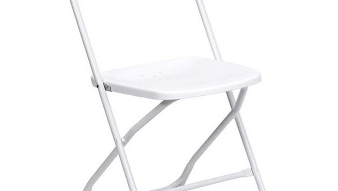 White Folding Chair
