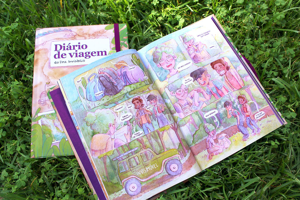 Miniatura: Comic Diário de viagem da Dra Invisibilis