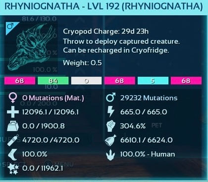 Thumbnail: ✨Saphys Shop✨ Cotton Candy Event Rhynio Lvl 192 + Mastercraft Saddle (Cross PvE)
