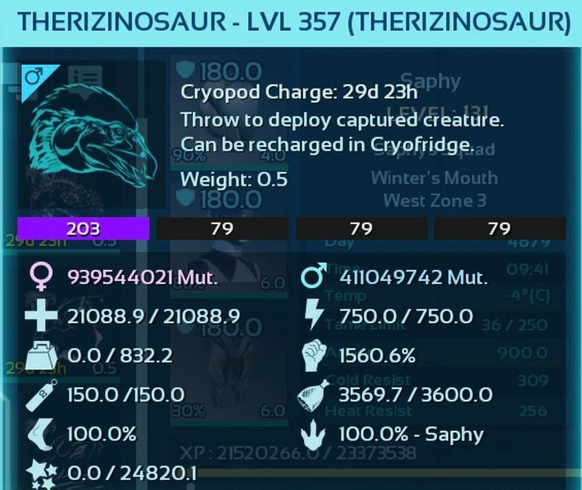 Thumbnail: ✨Saphys Shop✨ 100% Imprint Nightmare Theris 21kHp 1560M (Cross PvE)