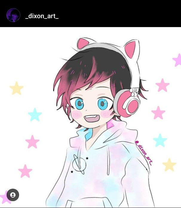 Cute fanart boy colored hair kpop gamer rainbow pastel (19).jpg