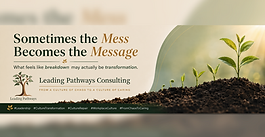 When the Mess Becomes the Message Image