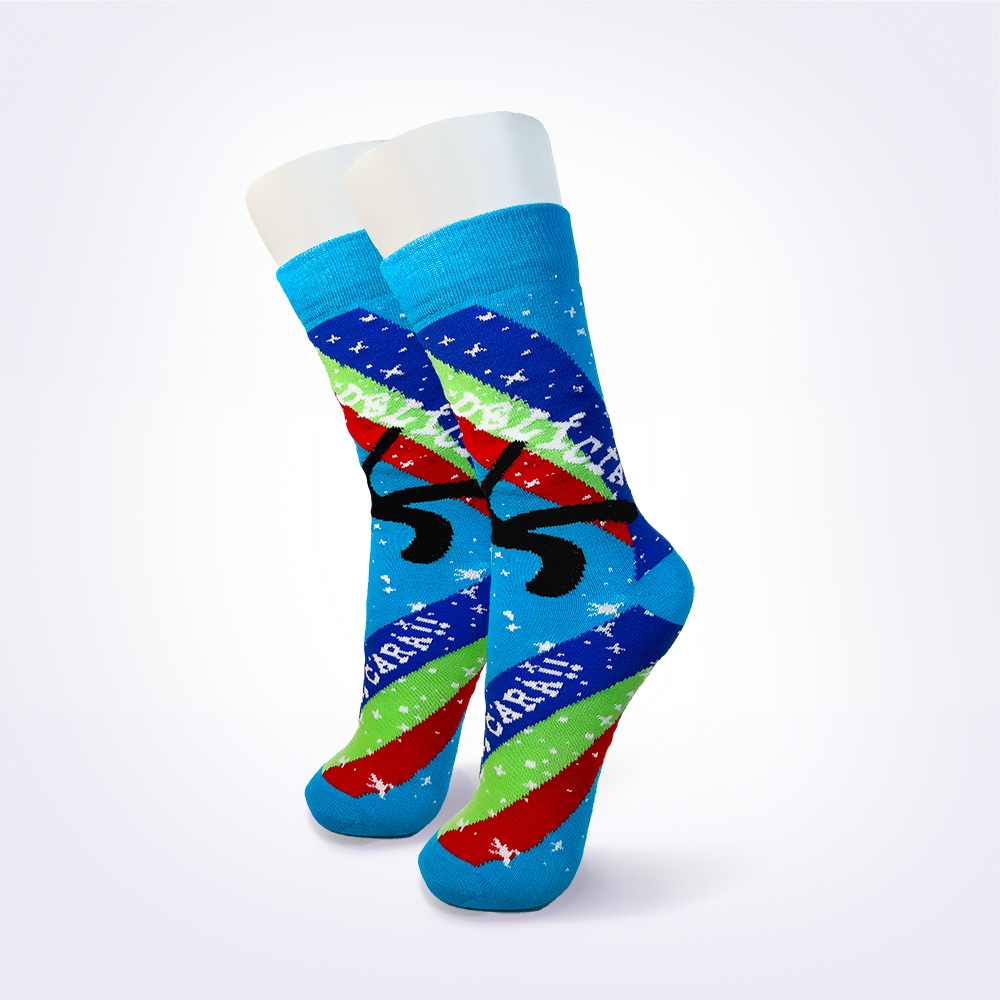 Meia "Que delícia de dia"