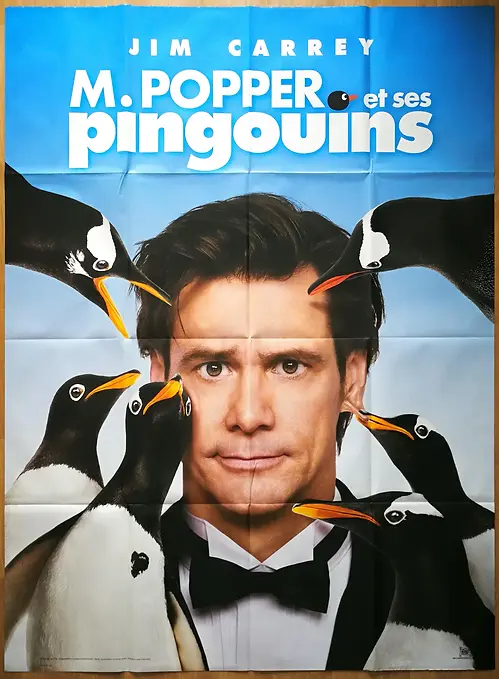 M Popper et ses pingouins (modele bleu)