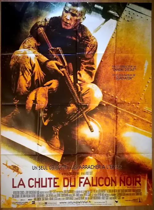 Chute du faucon noir (La)