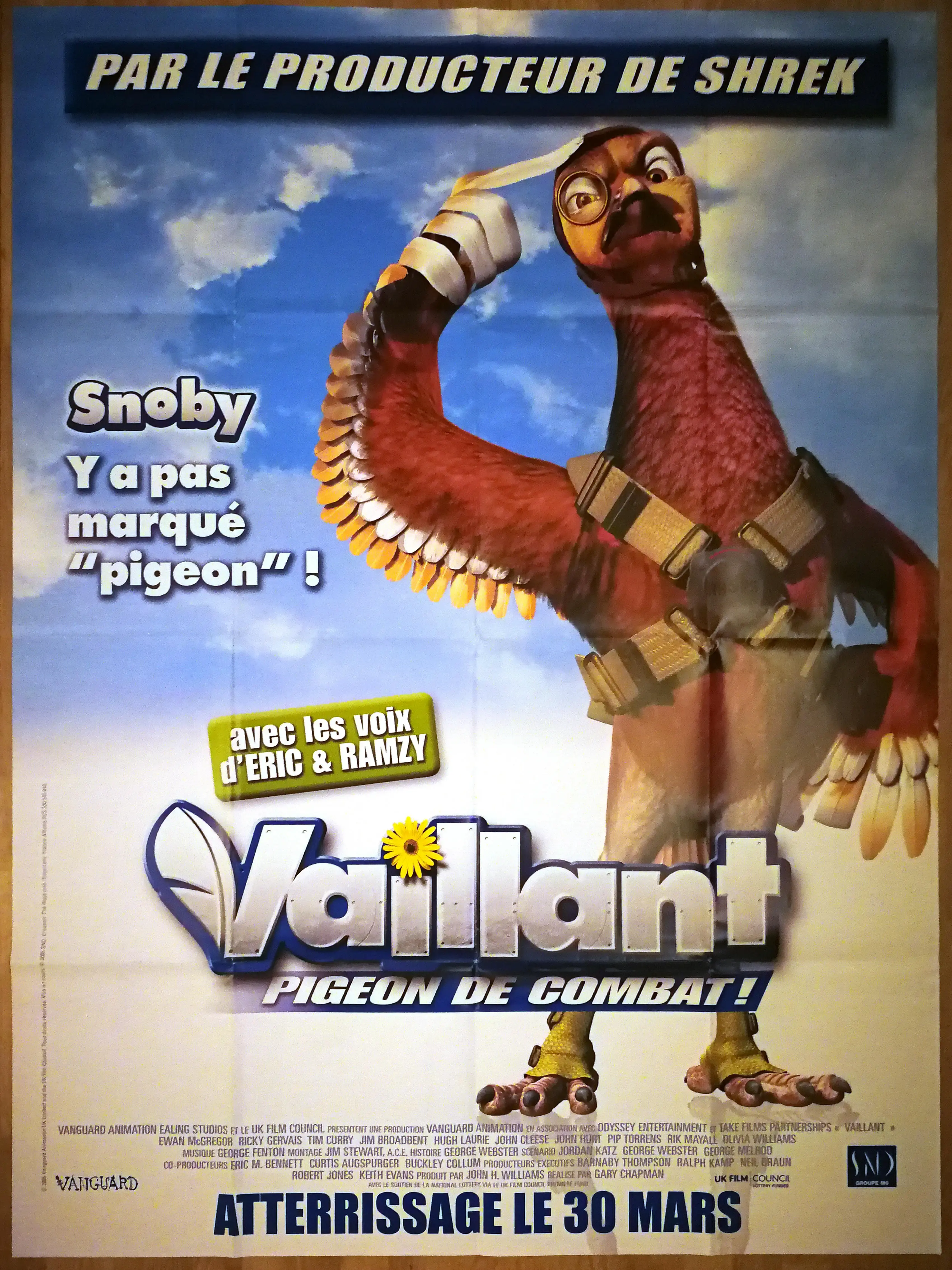 Vaillant pigeon de combat (solo)