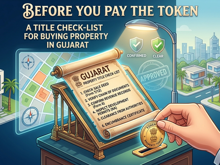 Before You Pay the Token: A Title Check-list for Buying Property in Gujarat