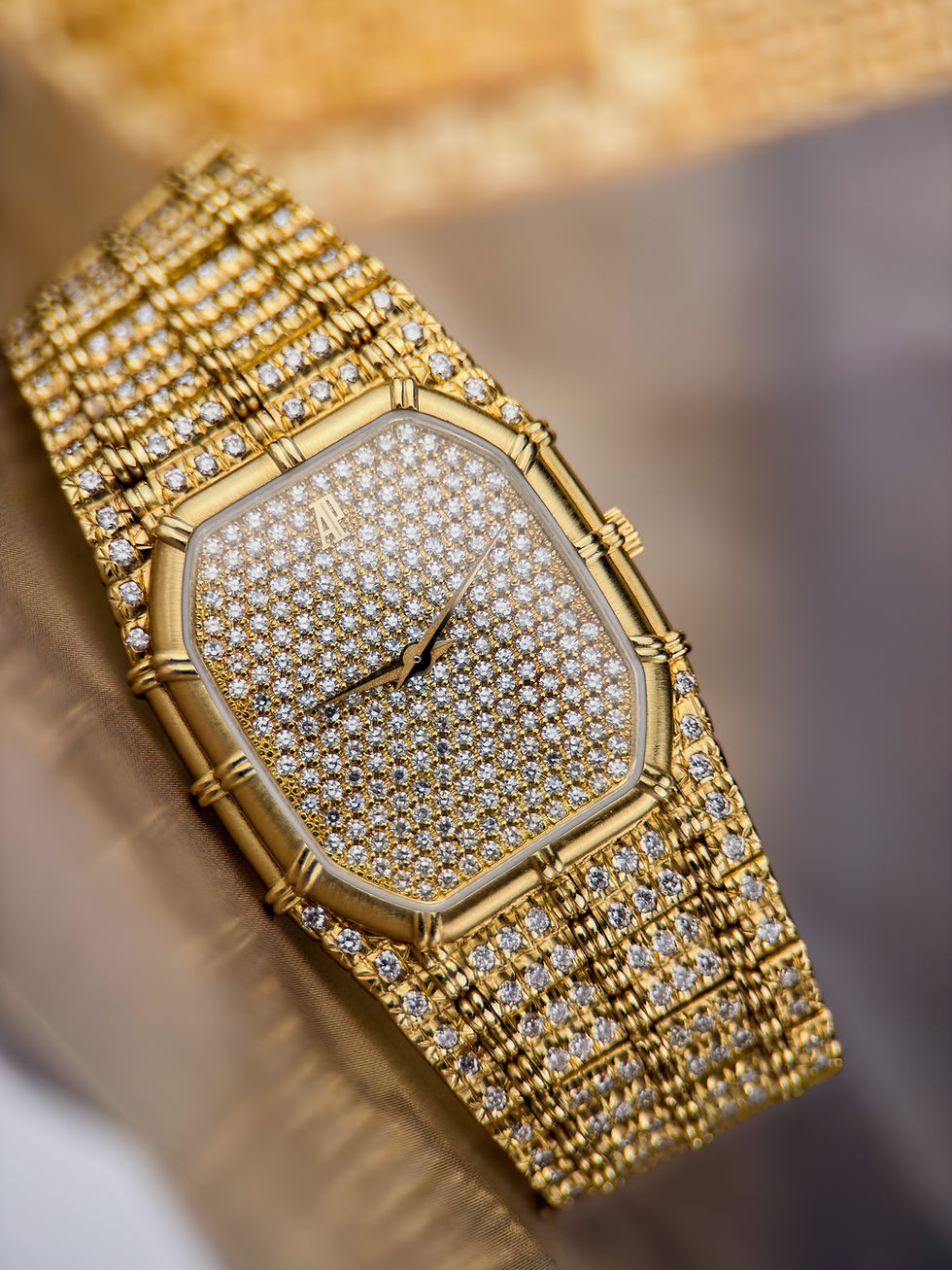 Thumbnail: Audemars Piguet Bamboo Riviere diamonds 