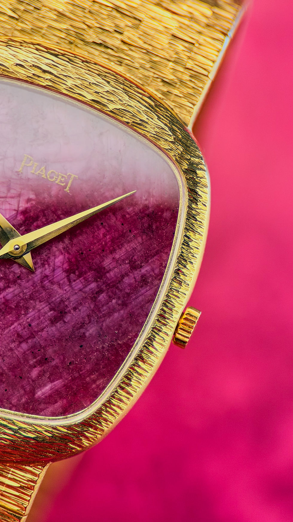 Thumbnail: Piaget rubellite stone dial