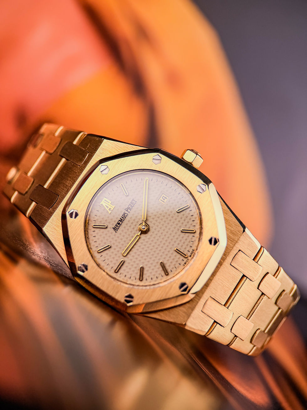 Audemars piguet royal oak 30 mm yellow gold