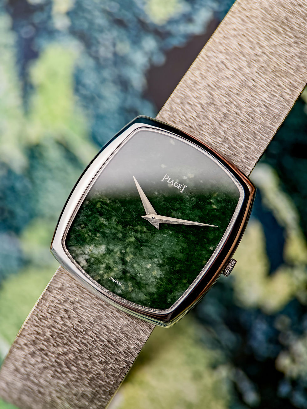 Thumbnail: Piaget Jade 9741 stone dial