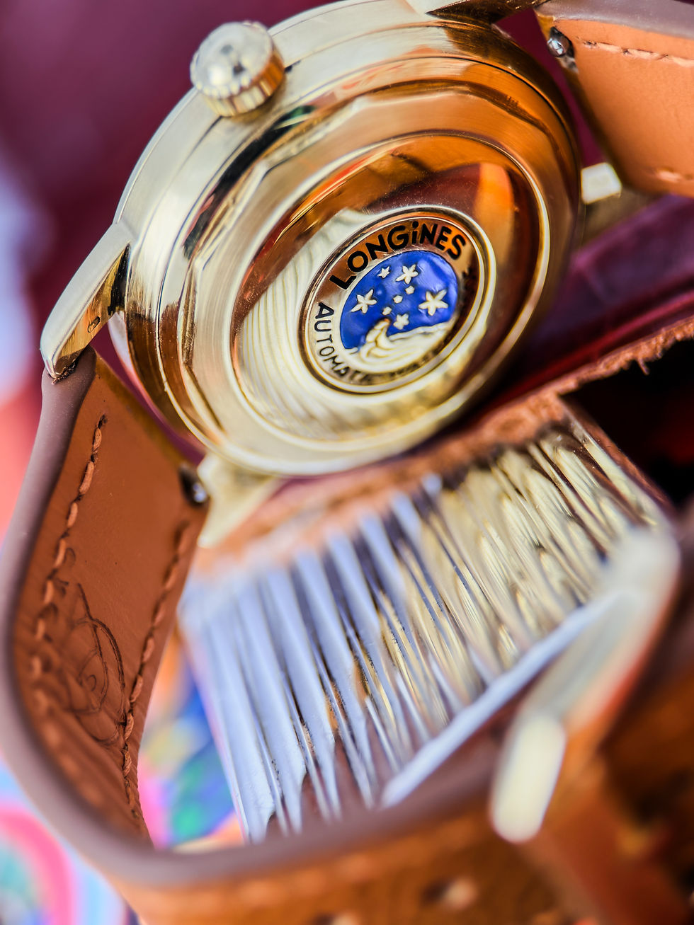 Thumbnail: Longines Conquest Calendar Gold