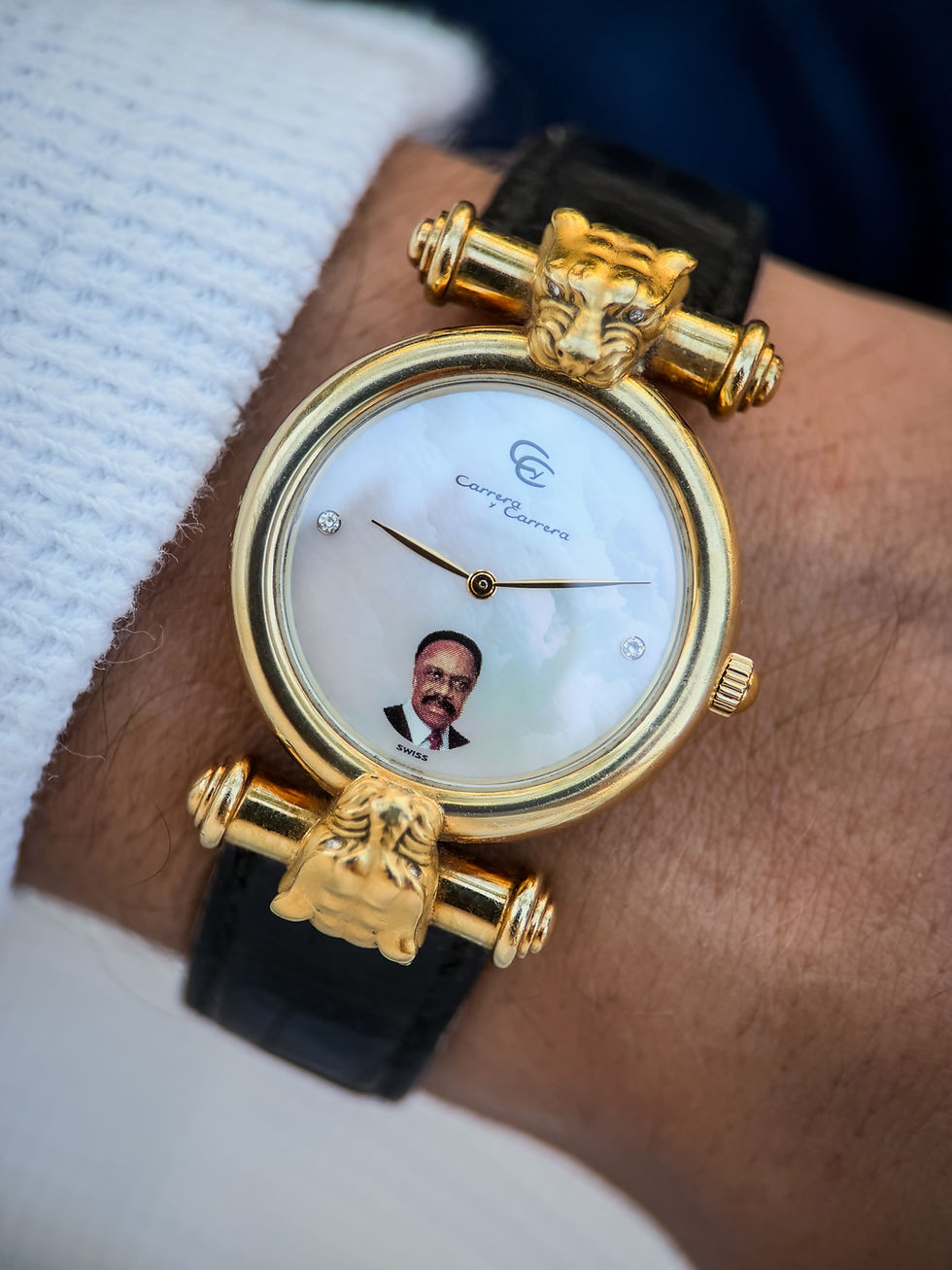 Carrera y Carrera Omar Bongo Watch 