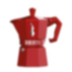 Cafetière Italienne - Bialetti Moka Exclusive Rouge 3T