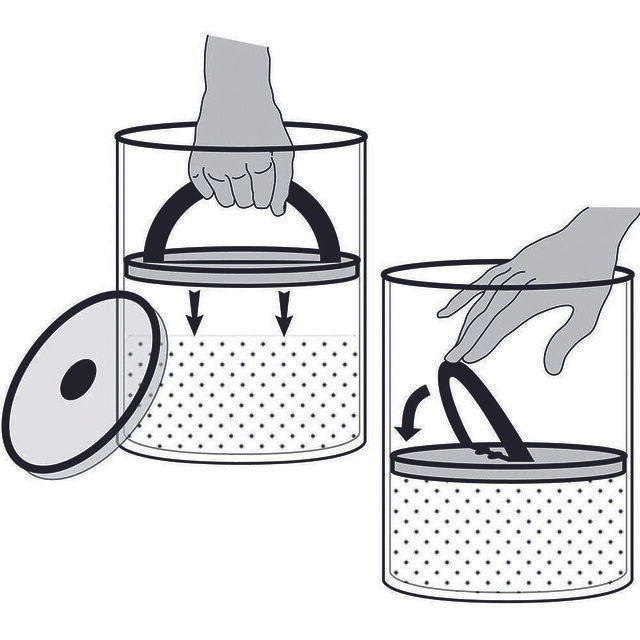 Miniature : Boîte de conservation en verre Airscape 250g