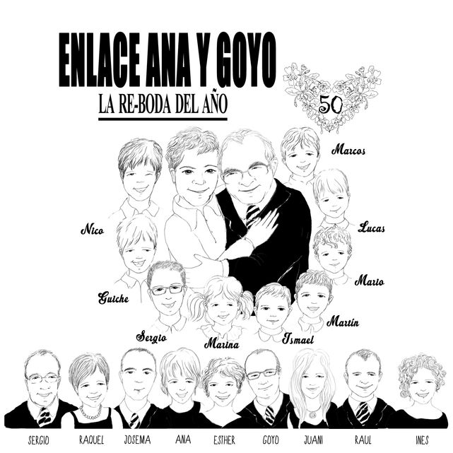 camiseta personalizada homenaje los 50
