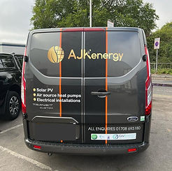 AJK Energy Grey Solar PV Van