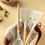 Thumbnail: 3psc set of silicone spatulas and spoons for household high-temperature cooking