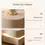 Miniatura: Creative Bedside Table with Light, Strong Atmosphere Night Light Bedside Table,