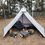 섬네일: Camping Hot Tent with Chimney Window Outdoor Ultralight Tipi Teepee Tent Pyrami