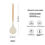 Thumbnail: 3psc set of silicone spatulas and spoons for household high-temperature cooking