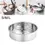 Miniatura: Stainless Steel Steamer Steaming Basket Thickened Household Rice Cooker Steamer