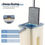 縮圖：Mop and Bucket Set, Floor Mop and Bucket System Set, 360° Flat Squeezed Microfi