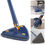 Miniatiūra: Triangle Mop 360 Rotatable Extendable Adjustable 110 Cm Cleaning Mop For Tub Ti