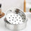 Miniatura: Stainless Steel Steamer Steaming Basket Thickened Household Rice Cooker Steamer