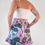 Thumbnail: "Pink Monstera" high waist Shorts with frill
