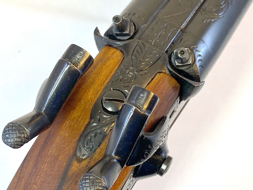 Miniature : Double percussion cannon rifle musket replica for sale