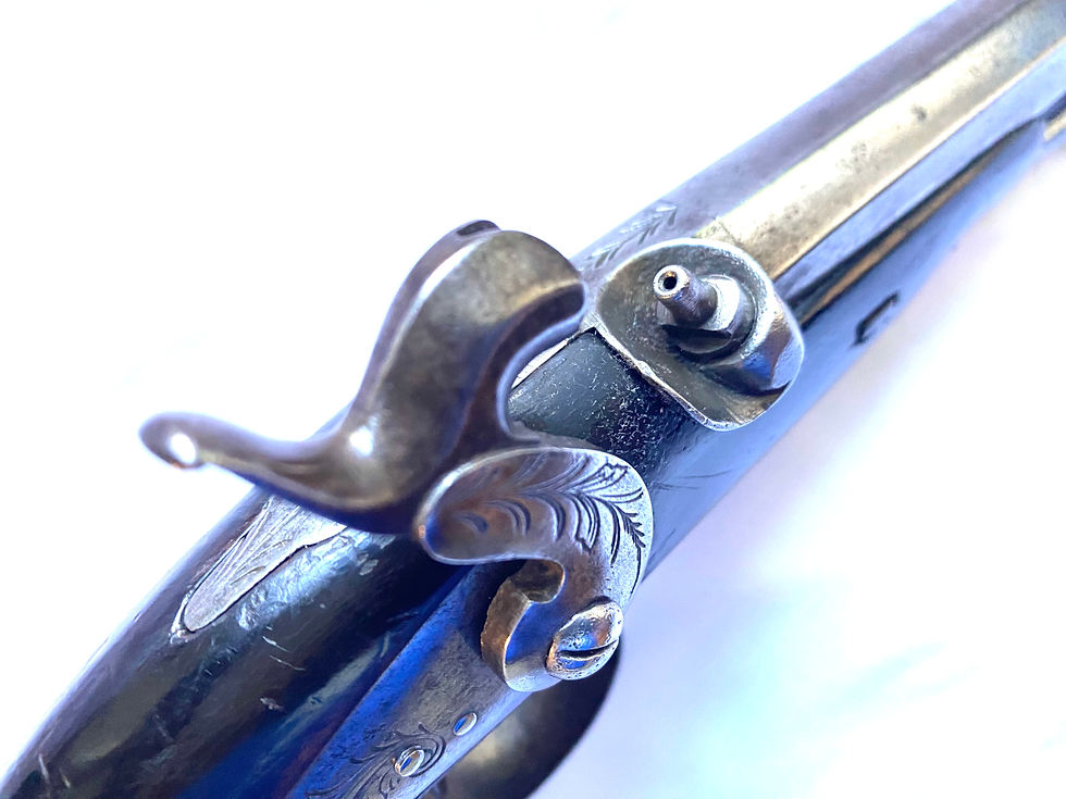 Miniature : Pistolet d'Officier à percussion calibre, 1830