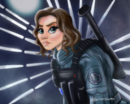 Jyn Erso Art Print