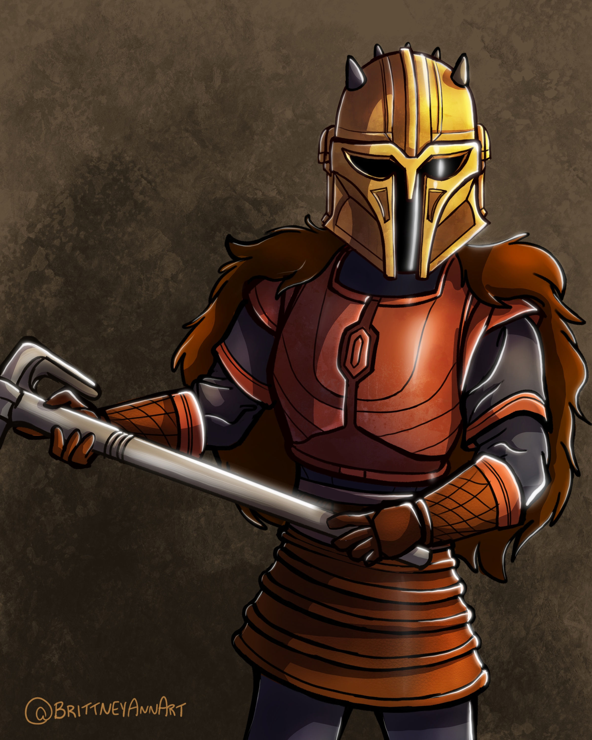 *RETIRING SOON* The Armorer Art Print