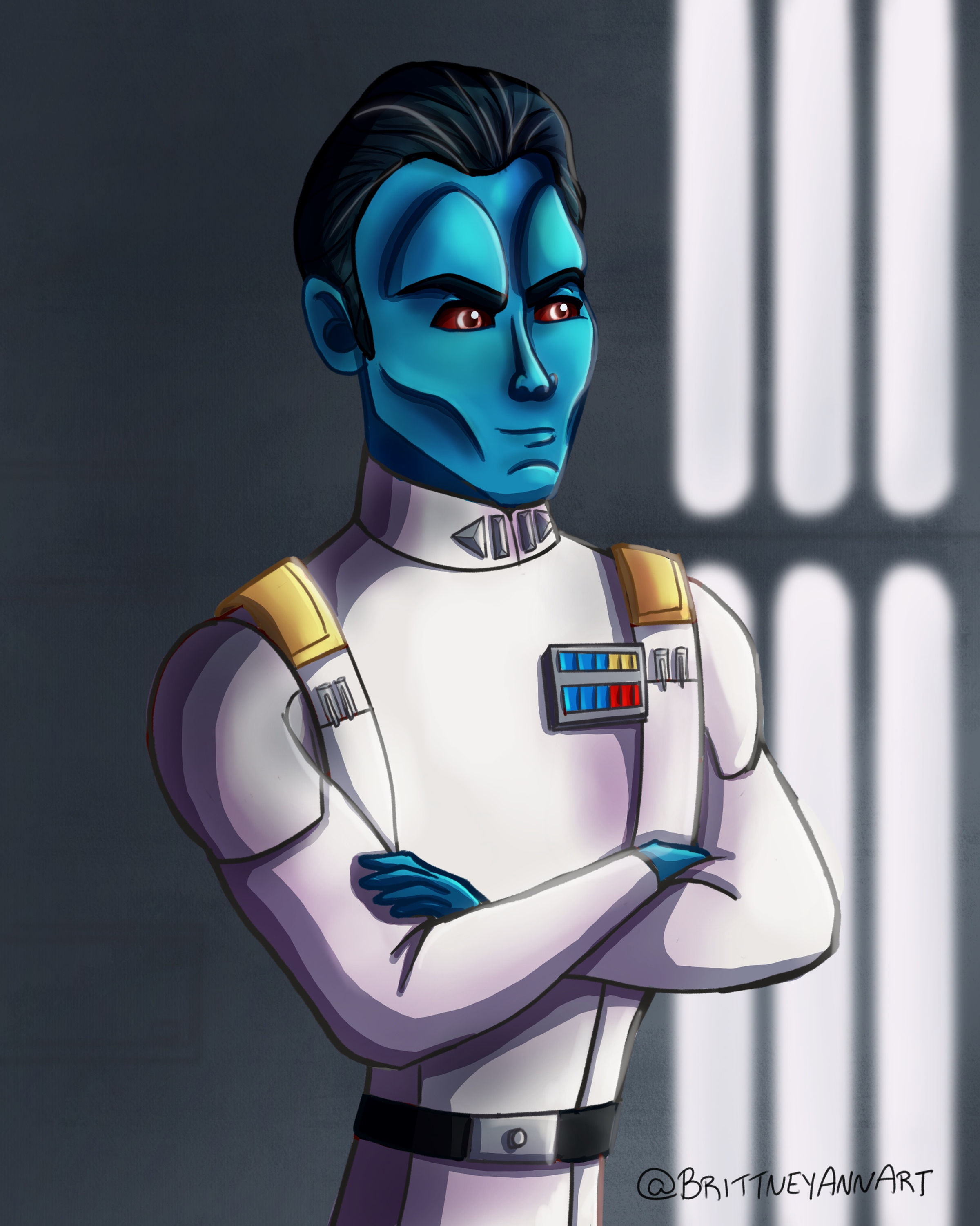 *Retiring Soon* GRAND ADMIRAL THRAWN - Print