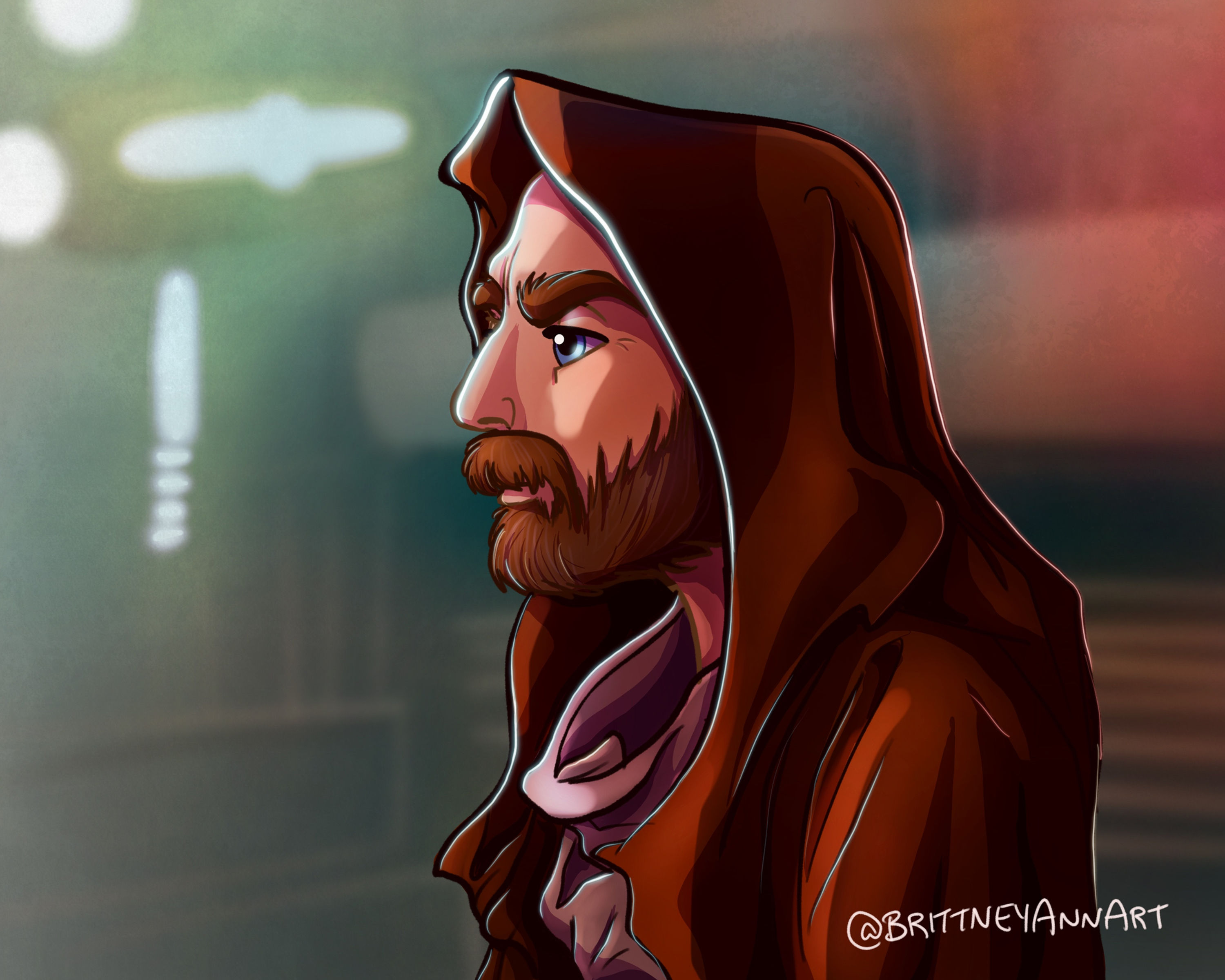 Obi-Wan Kenobi Art Print