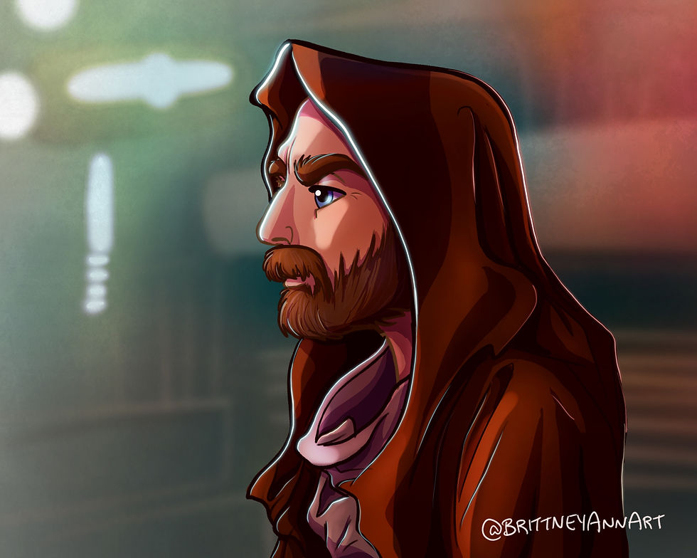 Obi-Wan Kenobi Art Print
