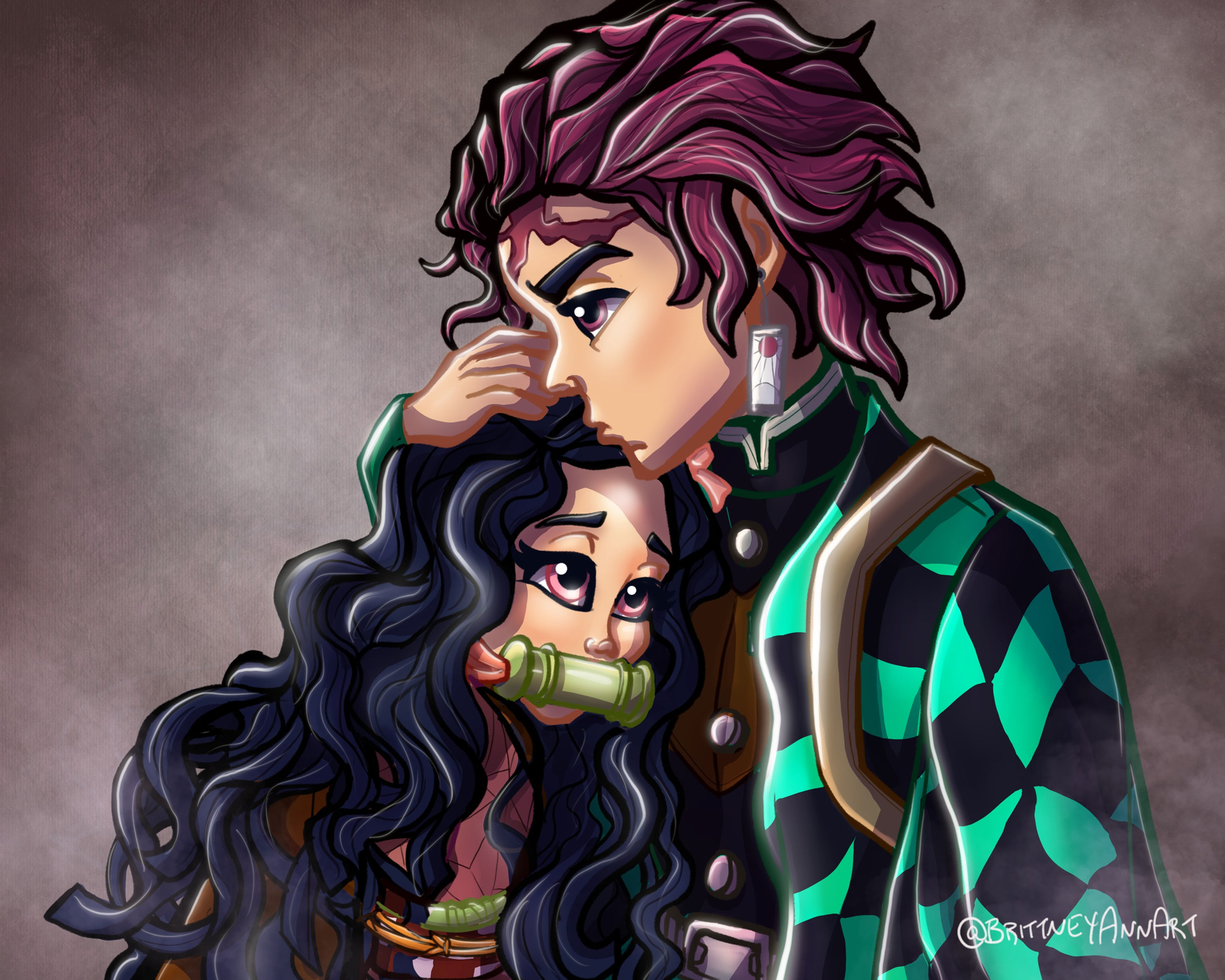 Brother and Sis Art Print