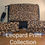 Thumbnail: Handmade Leopard Print Accordion Purse 
