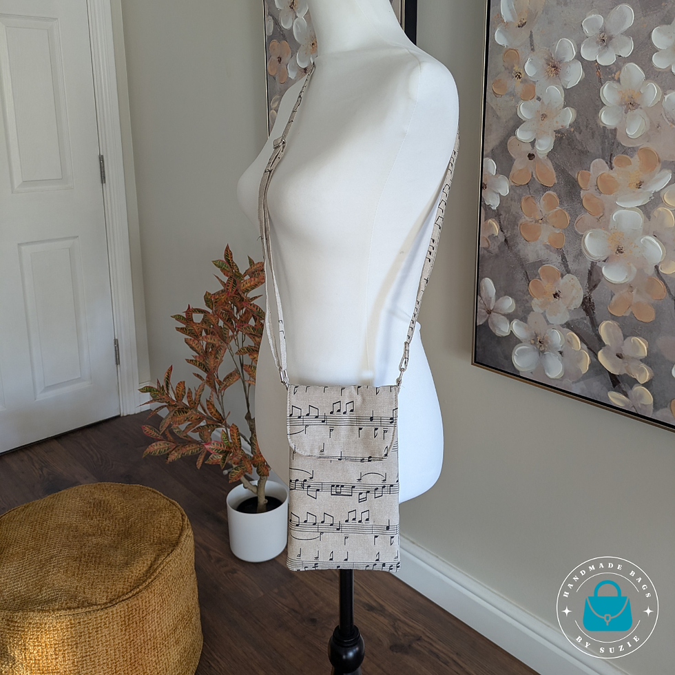 Handmade Mobile Phone Bag - Front