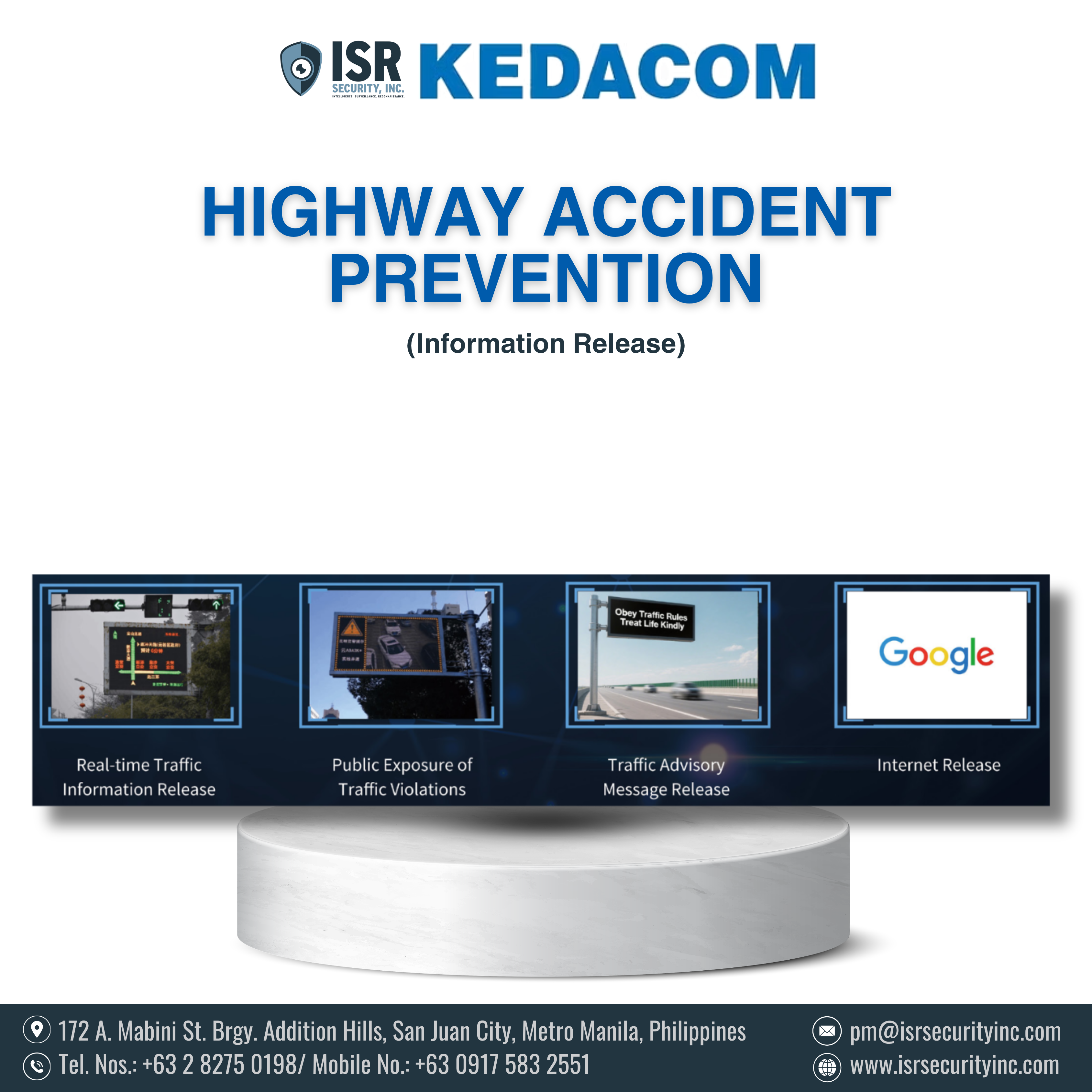 Kedacom - Highway Accident Prevention (Information Release)