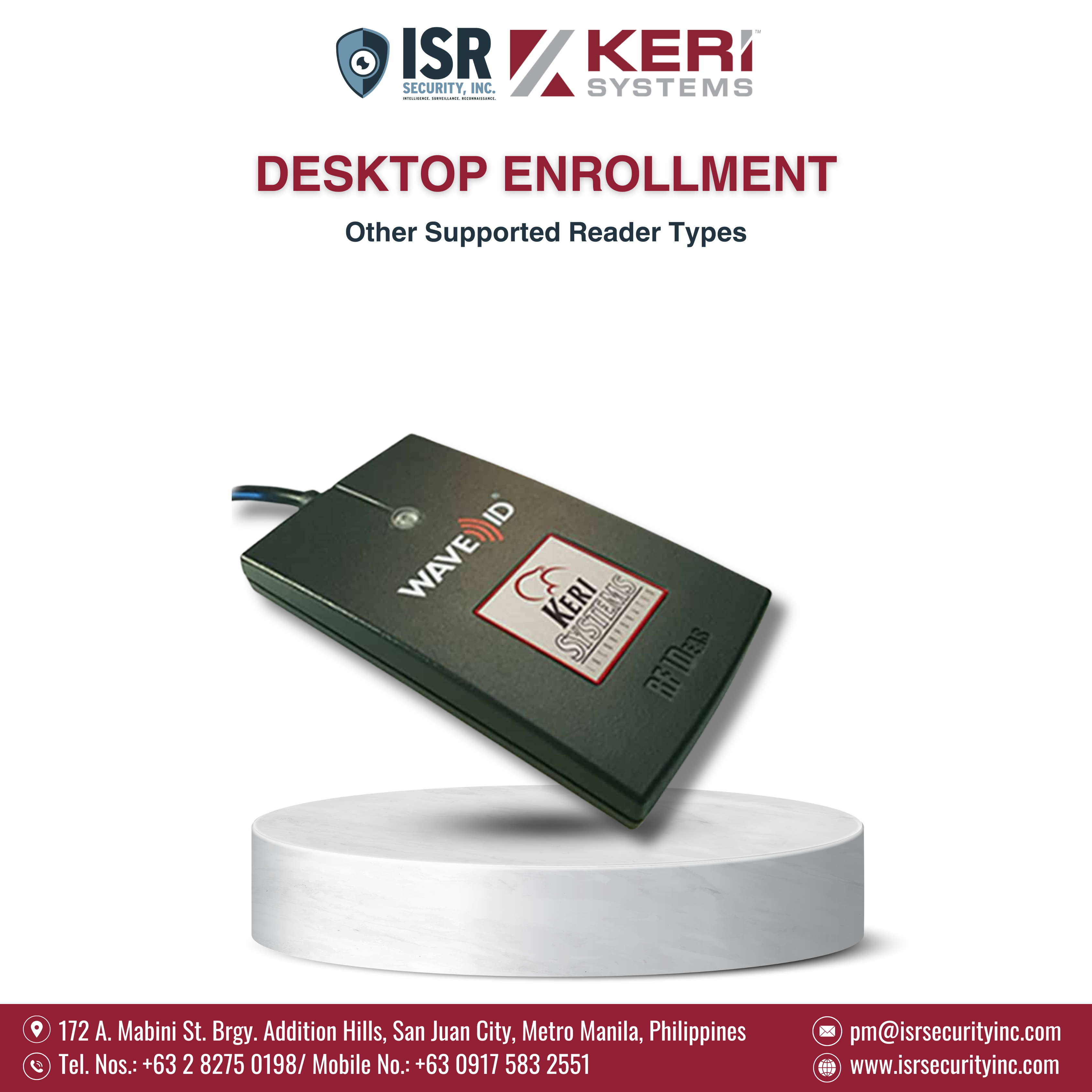 Keri Systems - Desktop Enrollment - Other Supported Reader Types