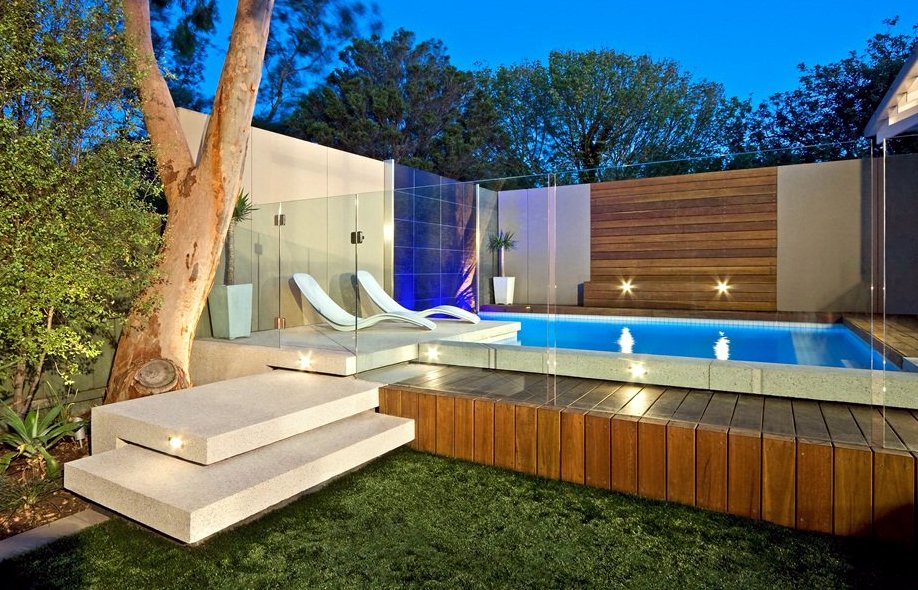 ALL GLASS paroi de piscine