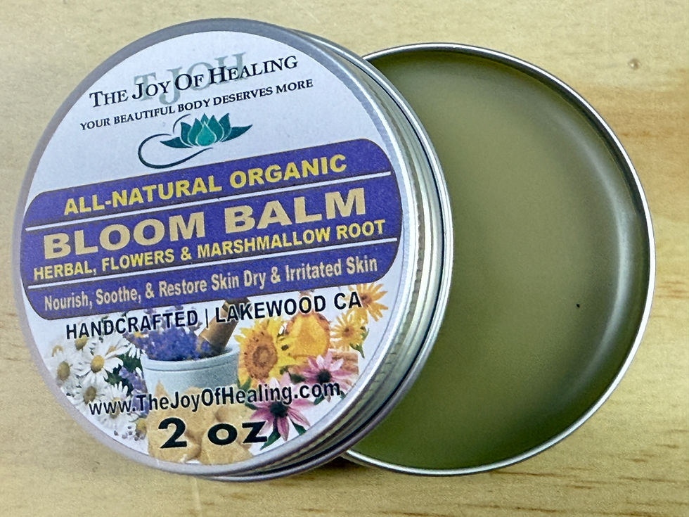 Thumbnail: All-Natural Bloom Balm – Herbal Flowers & Marshmallow Root Salve | The Joy of He