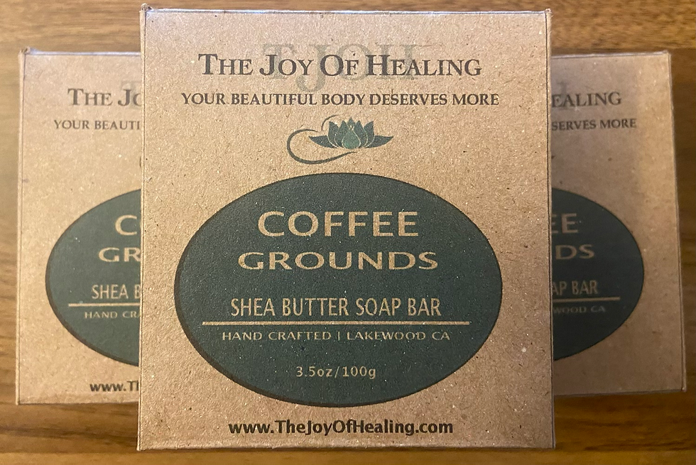 Thumbnail: Coffee Grounds Shea Butter Natural Handmade Soap